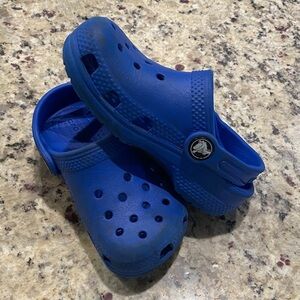 CROCS Kids Vibrant Blue Water Shoes